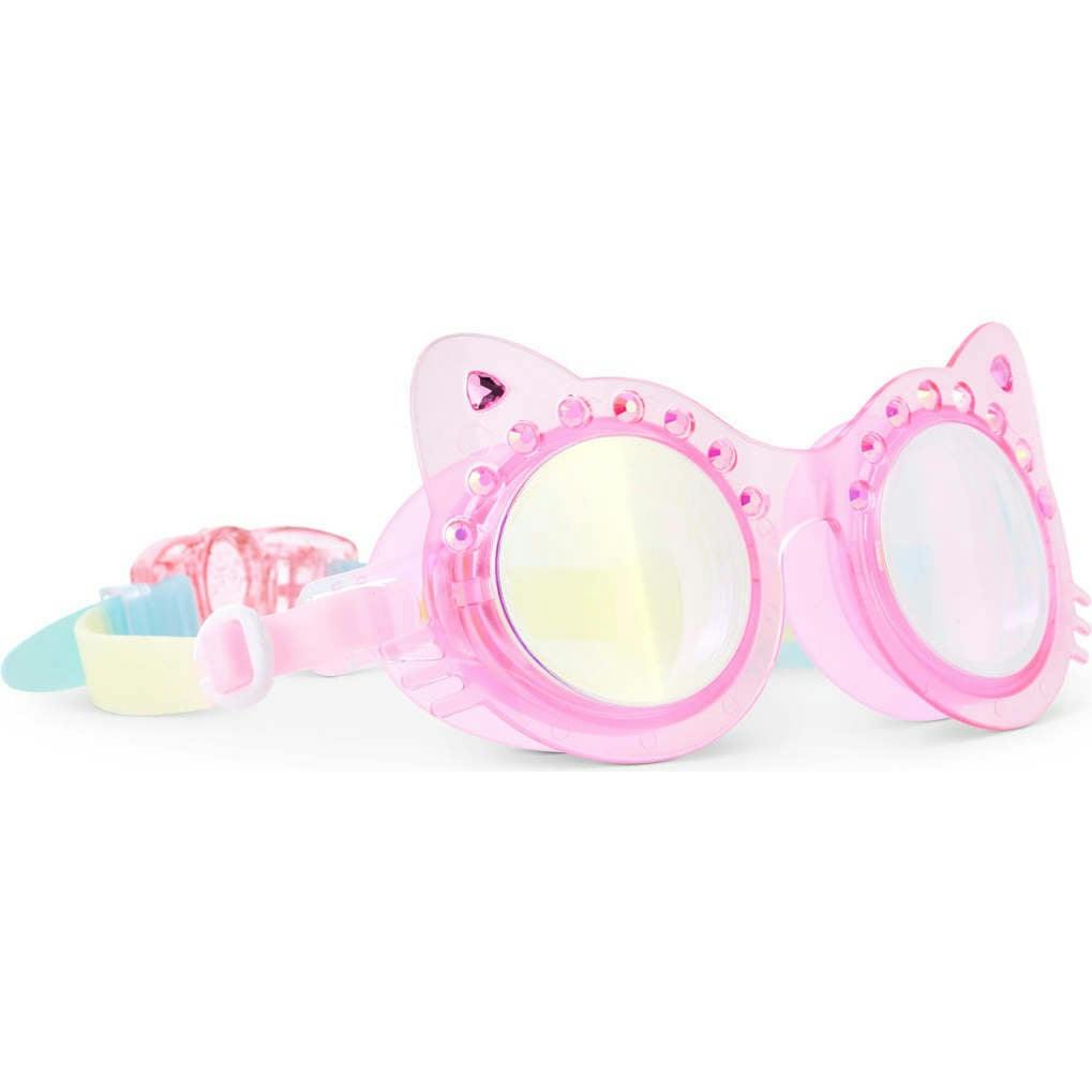 Frosted Feline Kids’ Swim Goggles