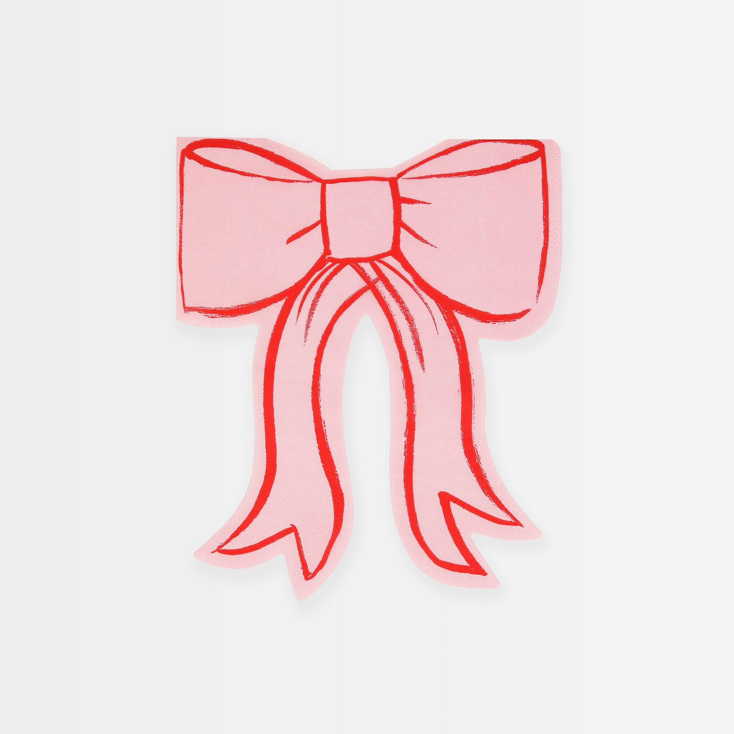 Bow Napkins