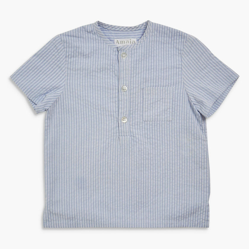 Victor Shirt Dusty Blue