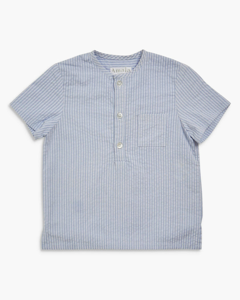 Victor Shirt Dusty Blue