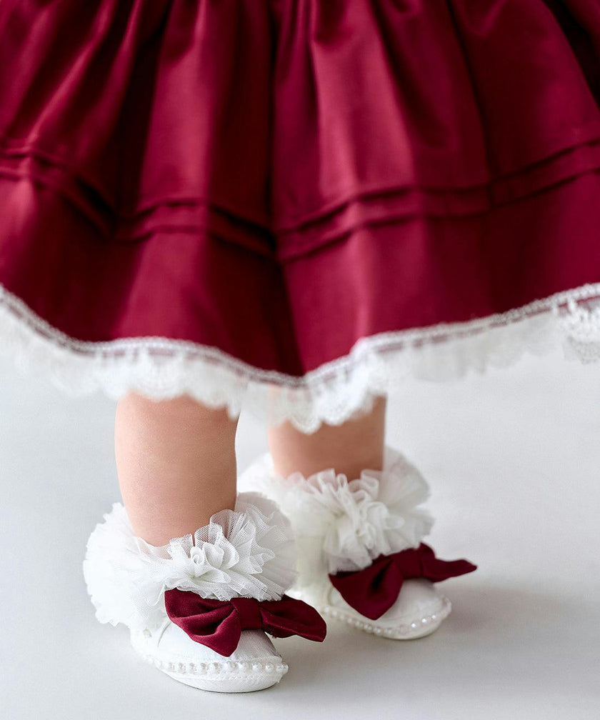 Hayya Baby Dress with hat and shoes
