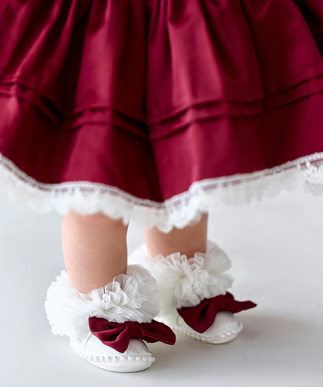 Hayya Baby Dress with hat and shoes