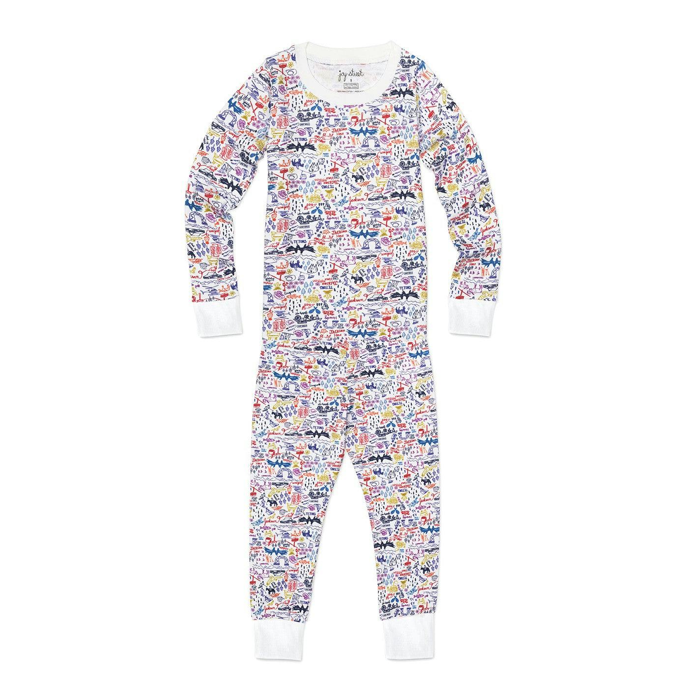 Jackson Hole Two Piece Kids Pajamas