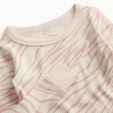 Zebra Sands Ribbed Pajama Set