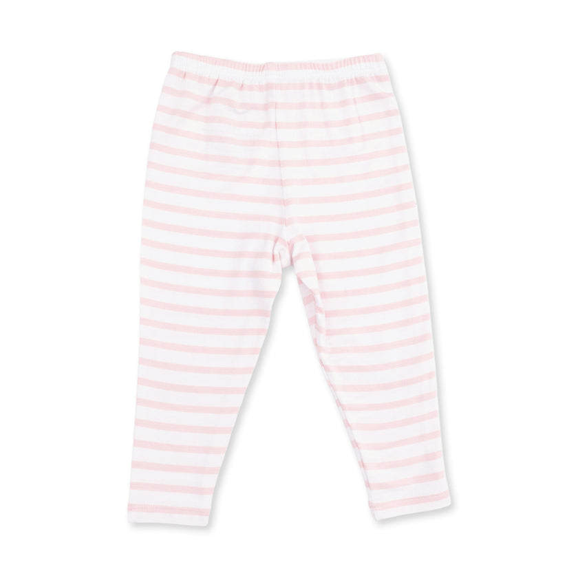 Veiled Pink Bows - Polo Dress and Legging