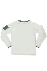 Leo Rashguard Ivory And Sage Green
