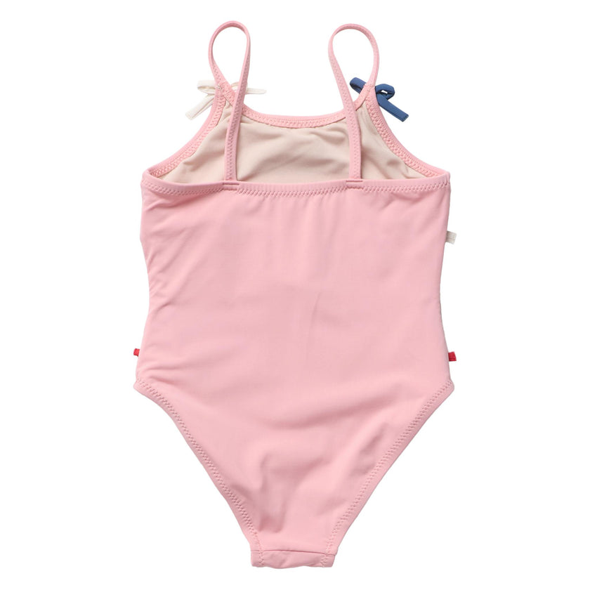 Girls Lottie Suit - Pink Bows