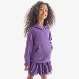 Kids tutu skirt in rainbow dots