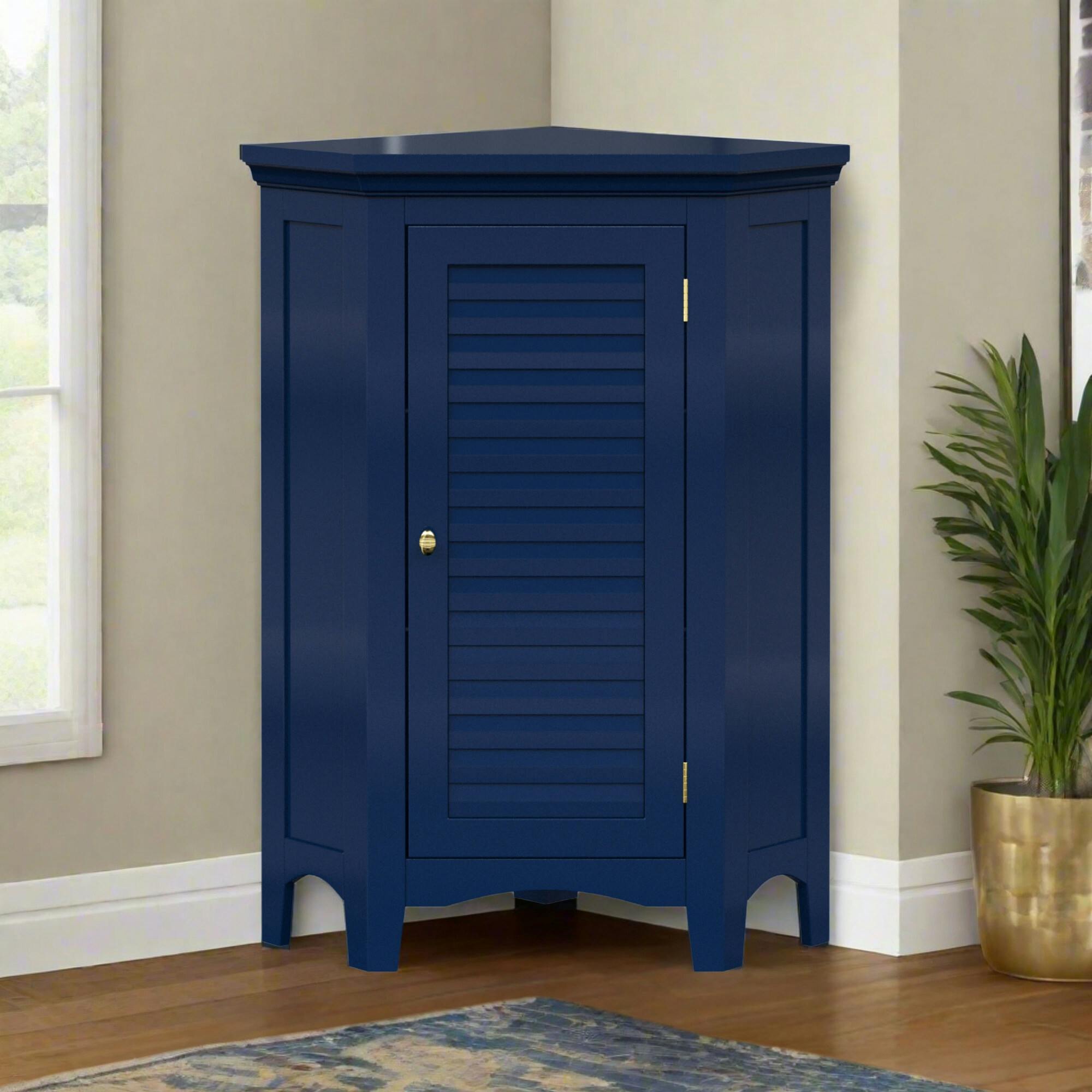 Teamson Home Glancy Corner Floor Cabinet