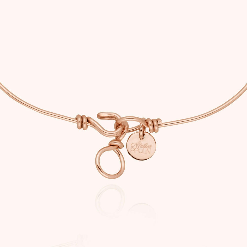 Women's Original Personalized Bracelet, Rose Gold