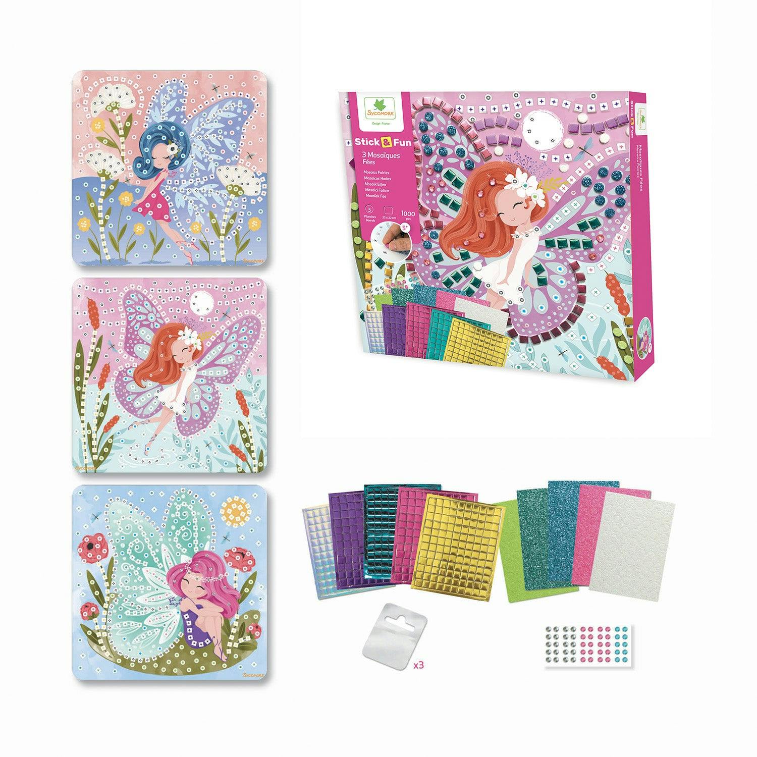 Stick'N Fun - Mosaics Fairies - 5y+