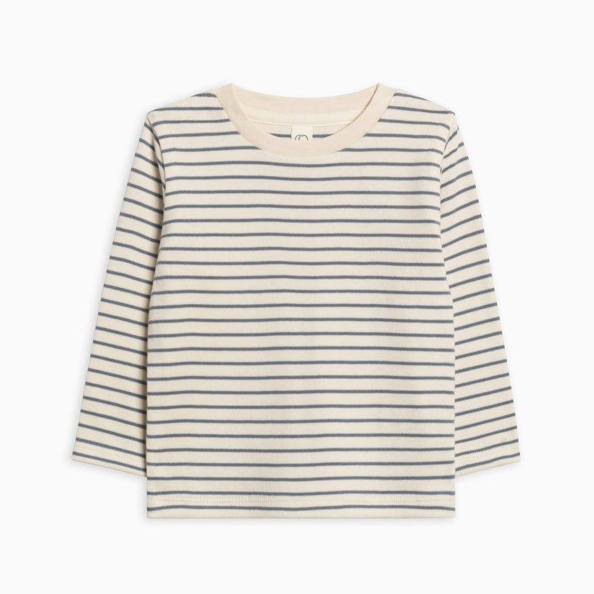 Turk Long Sleeve Crew Summit Stripe / Denim