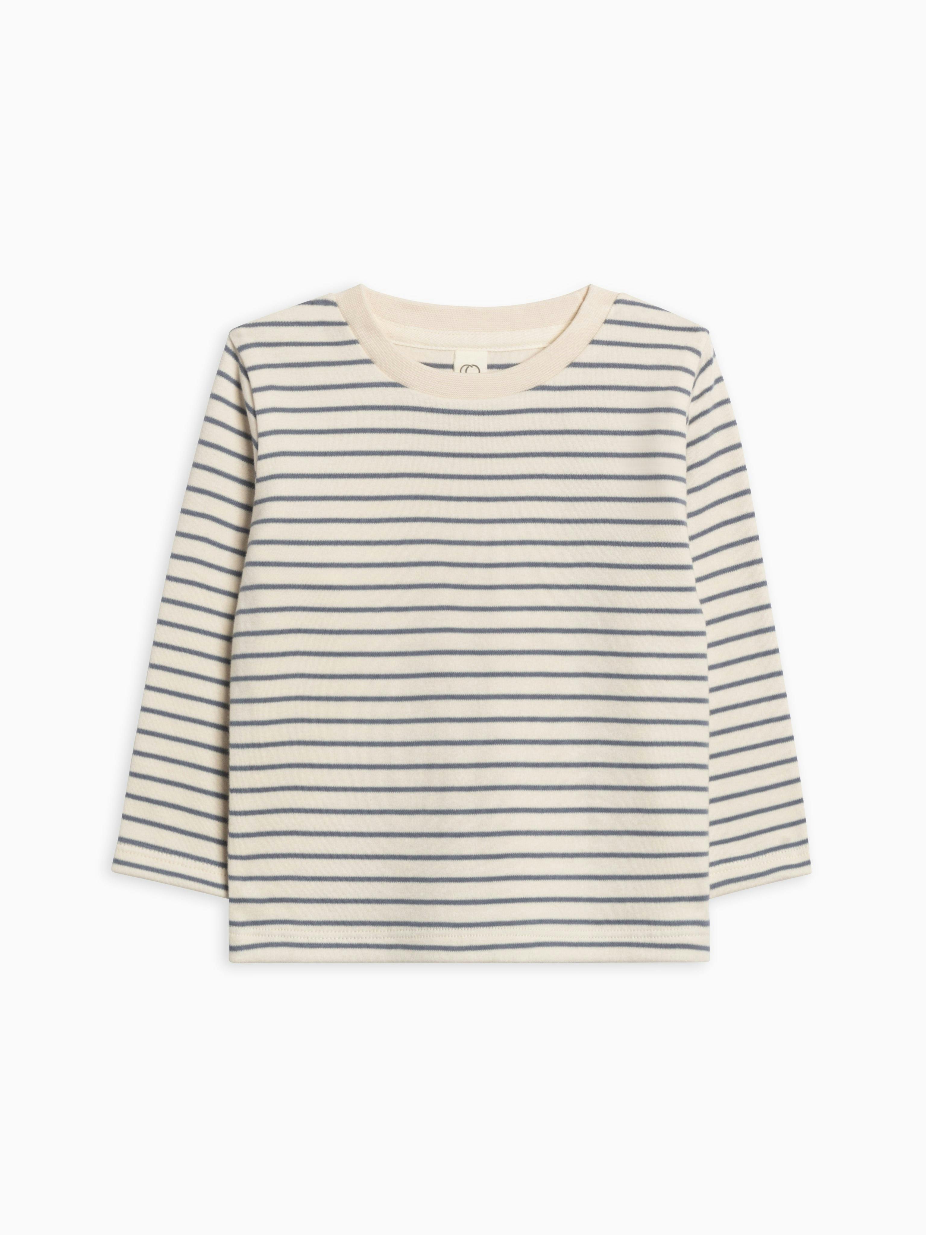 Turk Long Sleeve Crew Summit Stripe / Denim