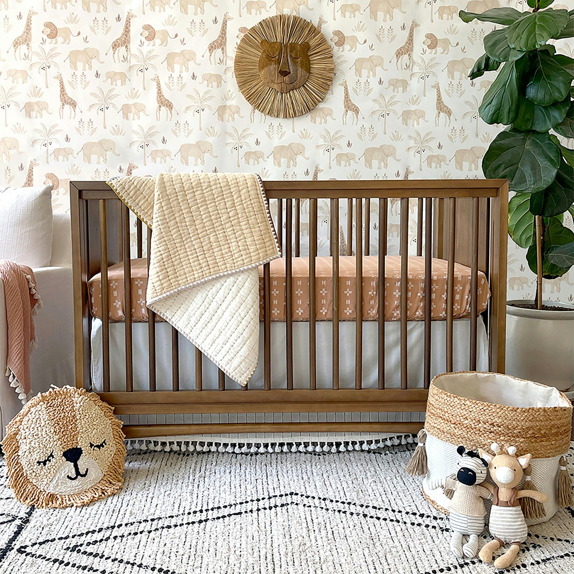 Kendi Safari Animal Nursery Wallpaper