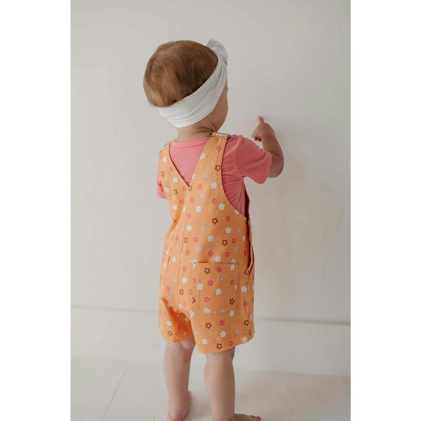 Baby Cotton Overalls Set