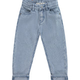 Pinstripe Straight Leg Jean