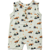 Boy's Sleeveless Romper