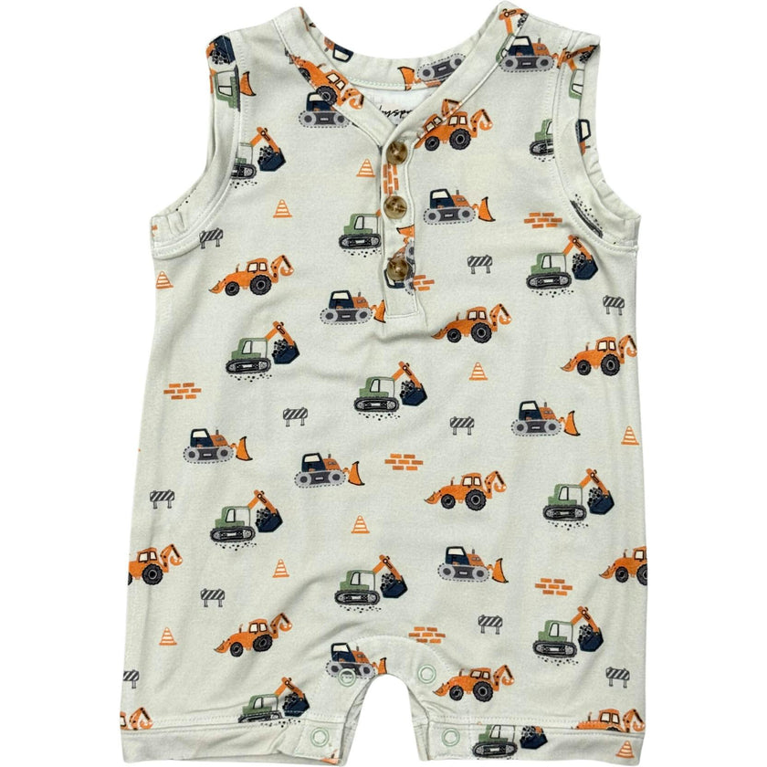 Boy's Sleeveless Romper