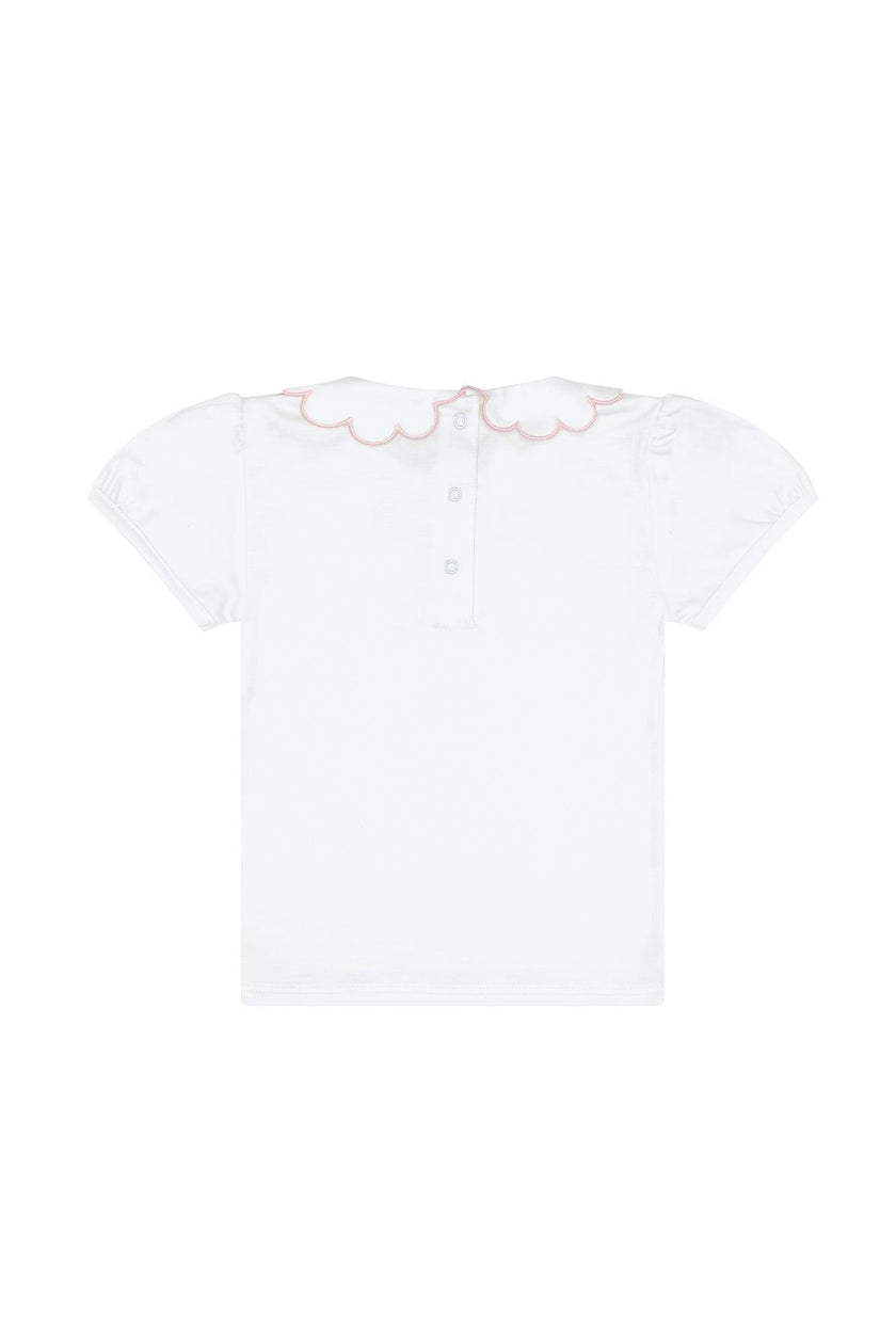 Nella Scallops Short Sleeve Tee