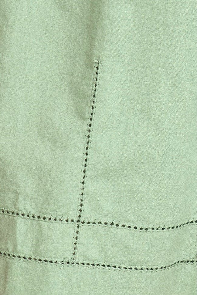 Woodstock Long Line Short in Mint