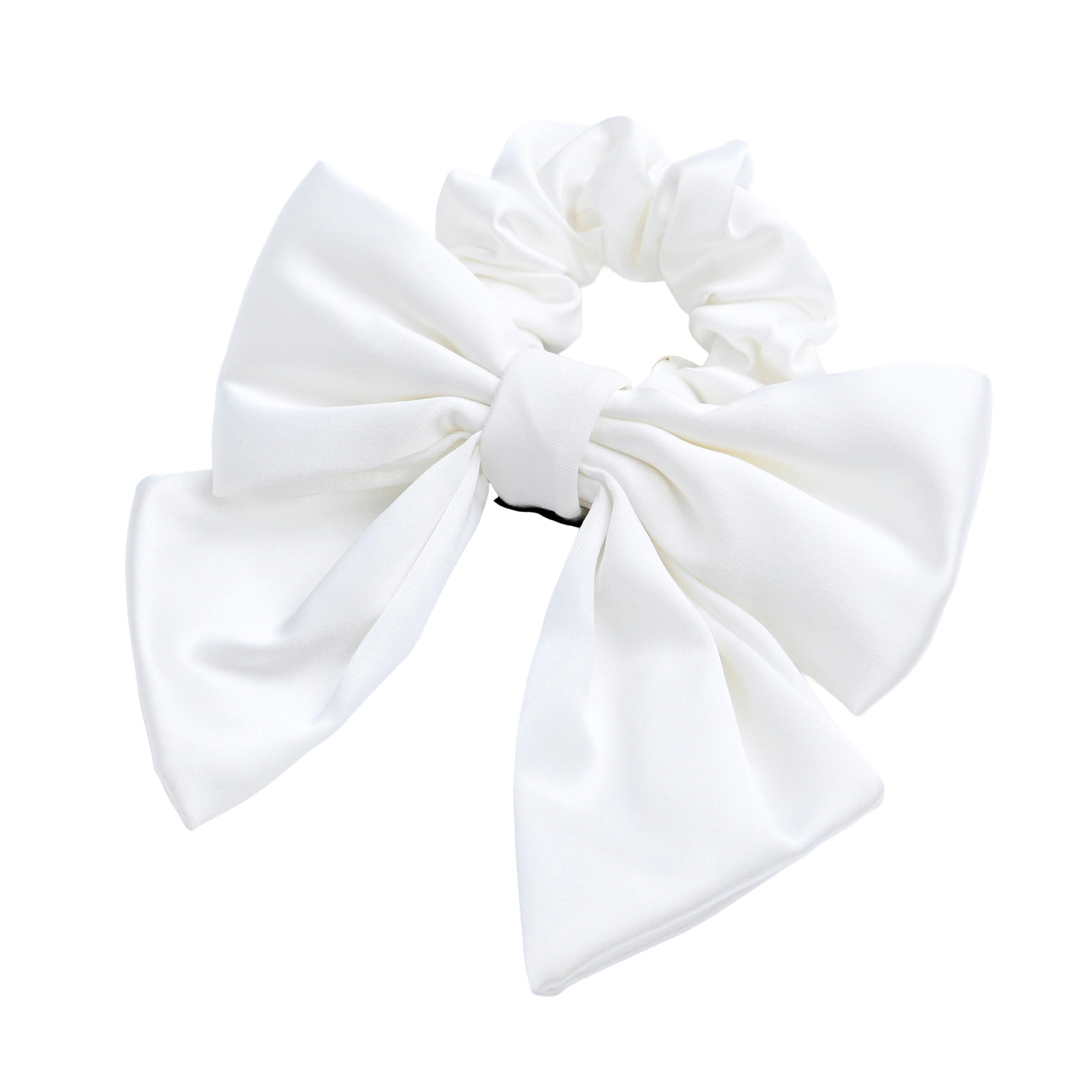 Bow Accent Scrunchie Set