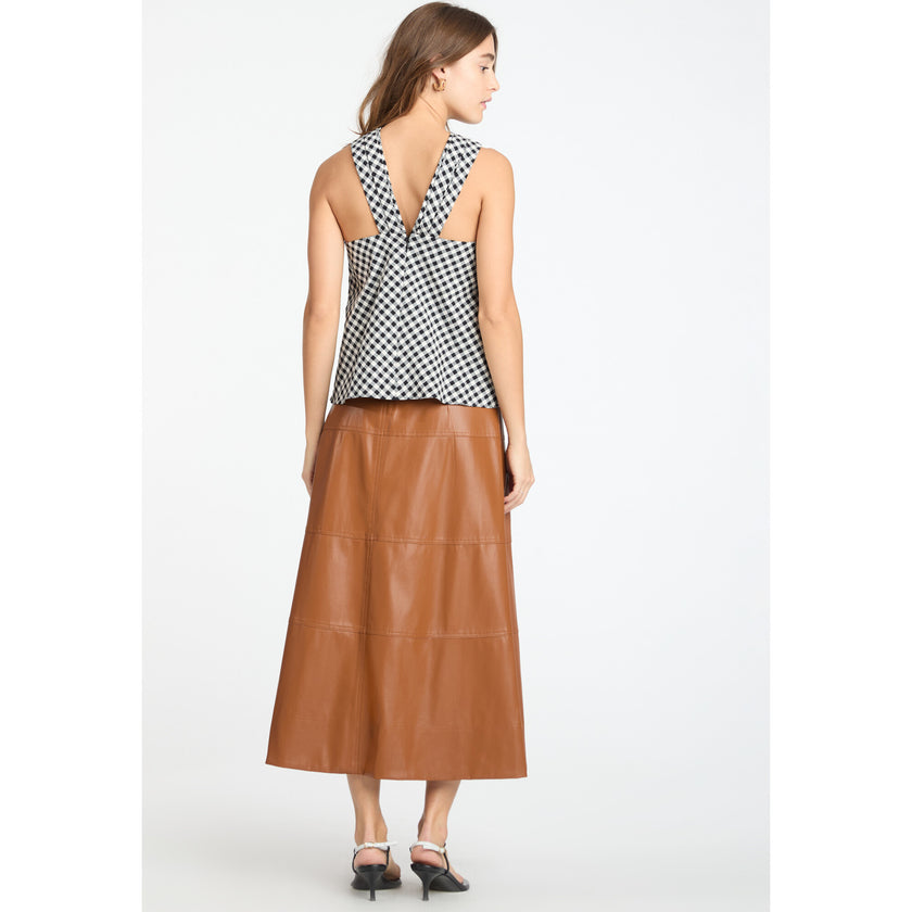 Women's Freya Top, Plaid