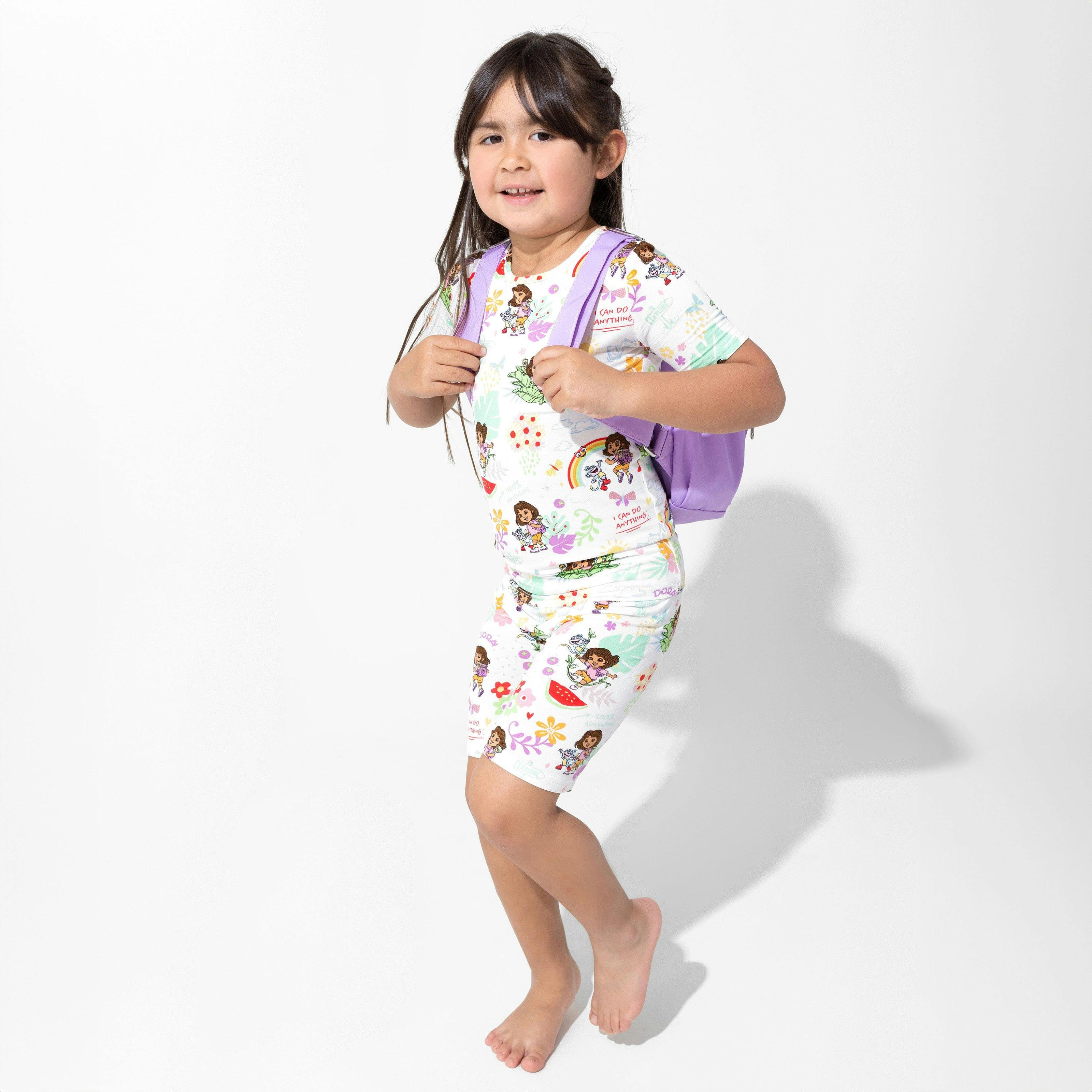 Dora: Tropical Dreams Bamboo Kids Pajama Short Set