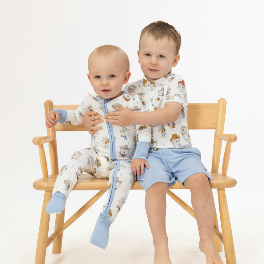 Cowdogs - Cowboy Polo with Casual Short