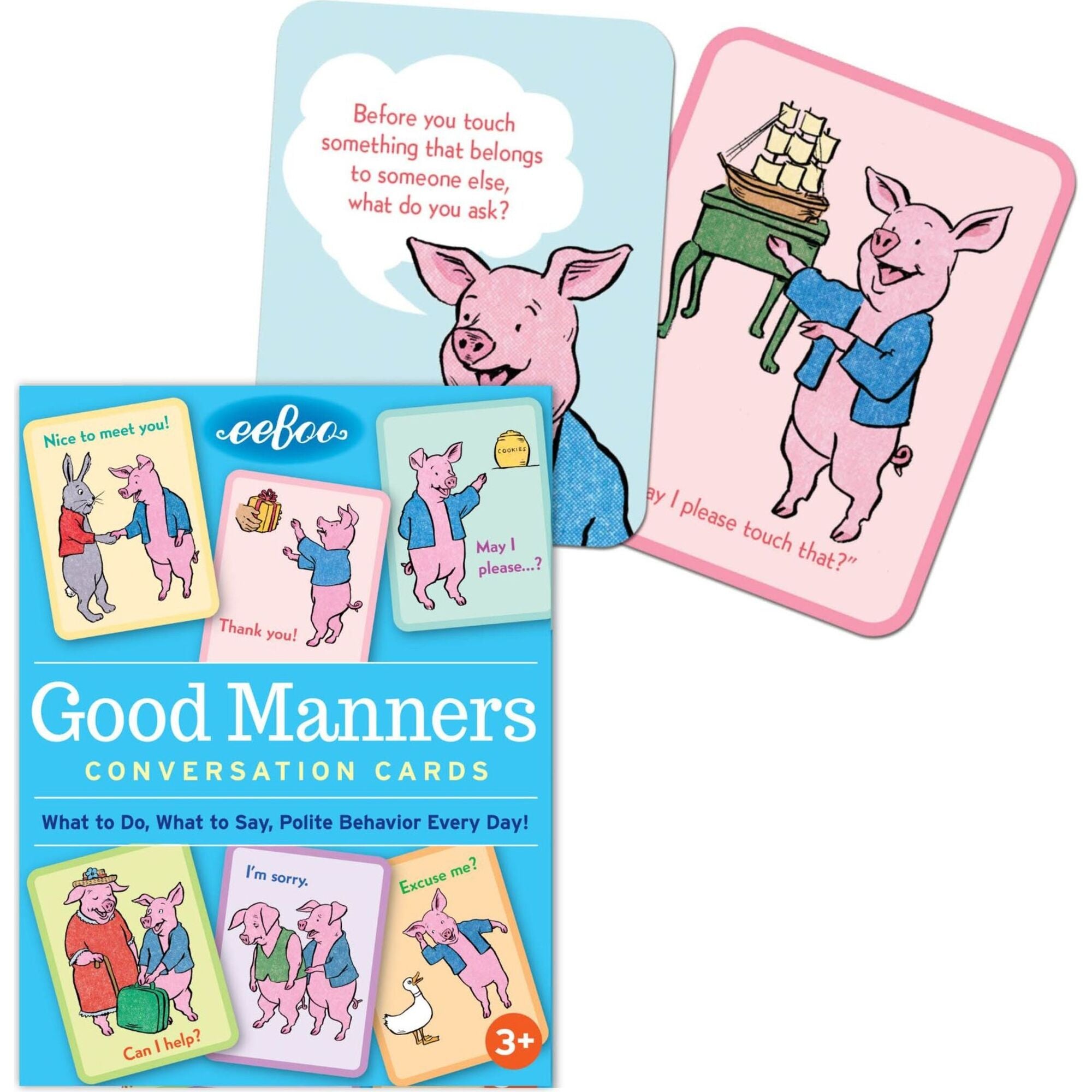Good Manners Conversation Flash Cards