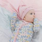 Magnetic Gown & Hat Set with Ruffle