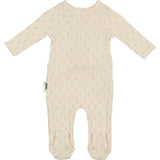Ribbed Pineapple Footie and Beanie Set