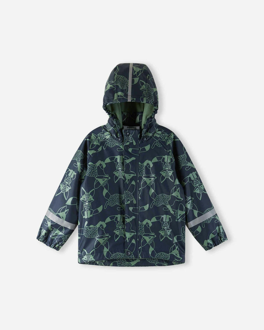 Koski - Fleece-Lined Rubber Rain Jacket