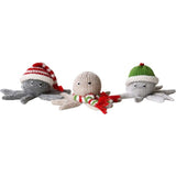 Set Of 3 Wintry Ornaments