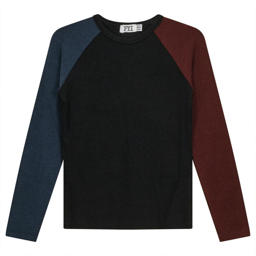 Multi Color Rib Top
