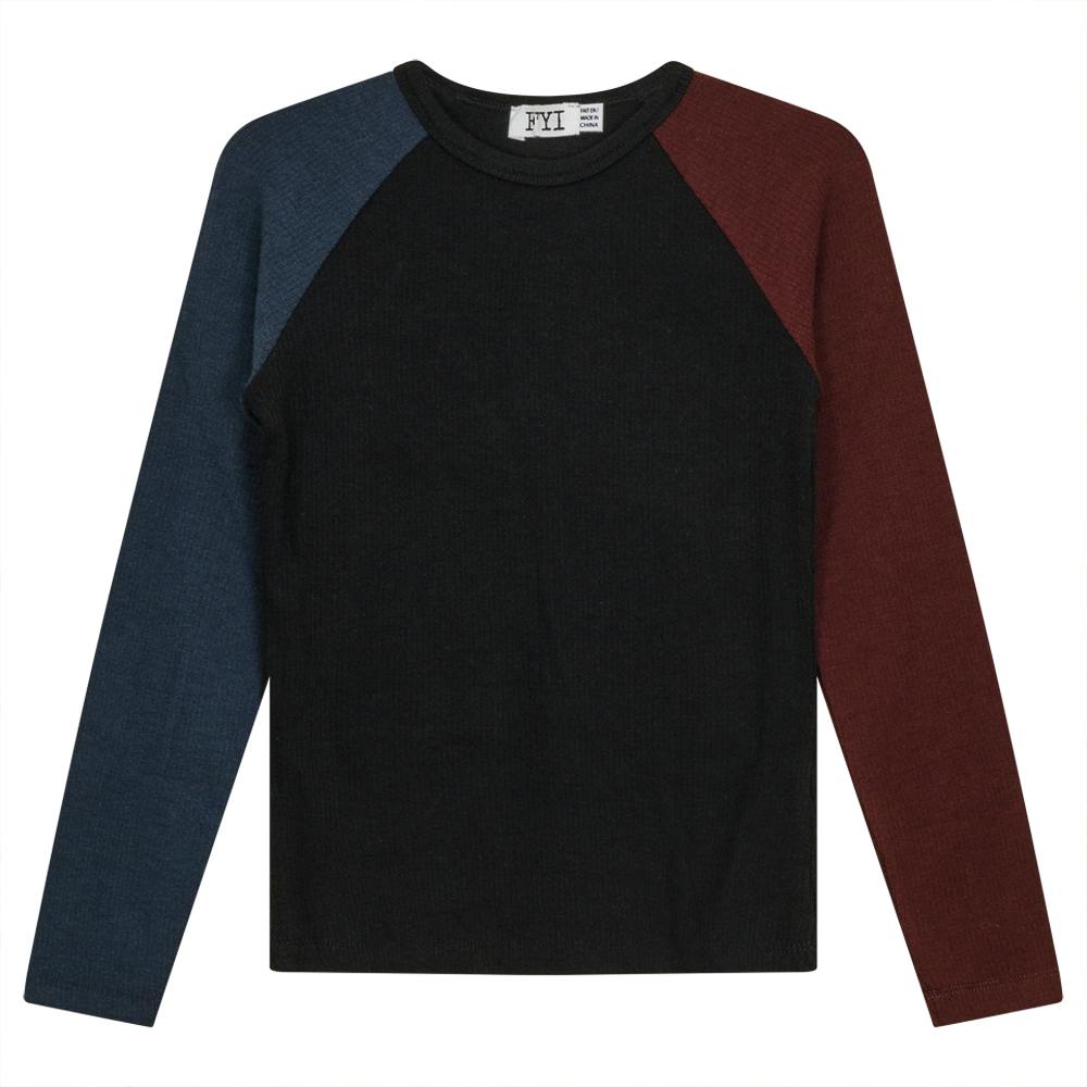 Multi Color Rib Top