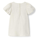 The Corduroy Heart Dress, ivory