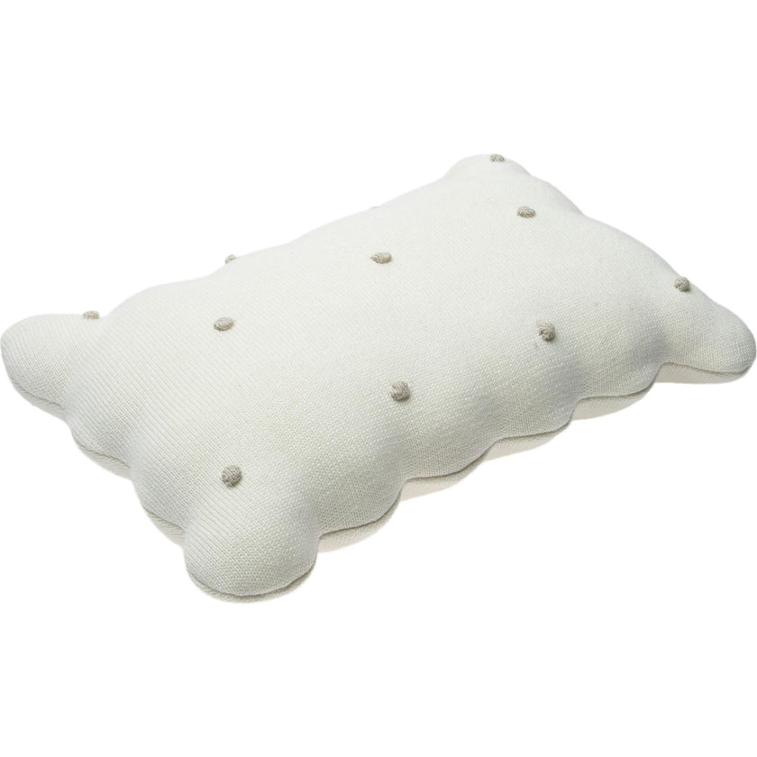 Knitted Biscuit Cushion