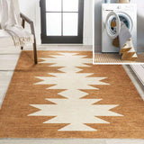 Chayton Minimalist Geometric Machine-washable Area Rug