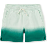 Dip Dye Knit Shortie, Green