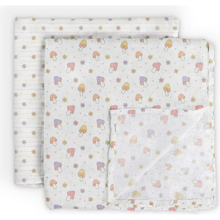 JuJuBe × Studio Oh! Printed Swaddle Blanket Sets