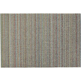 Skinny Stripe Shag Floor Mat, Multi
