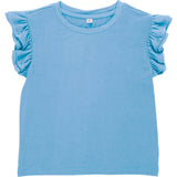 Girls Ruffle Crop Top
