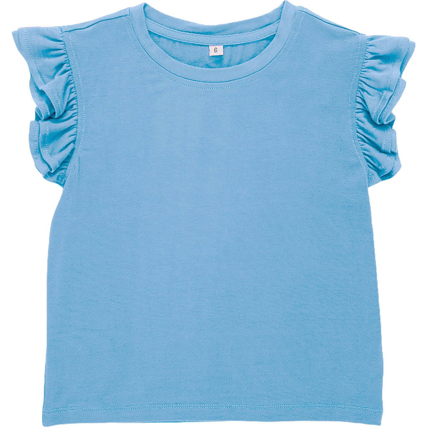 Girls Ruffle Crop Top