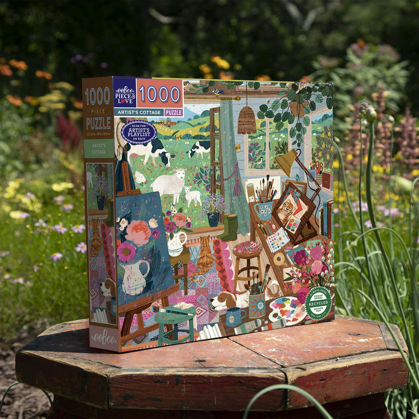 Piece&Love: Artist's Cottage - 1000 pc Puzzle