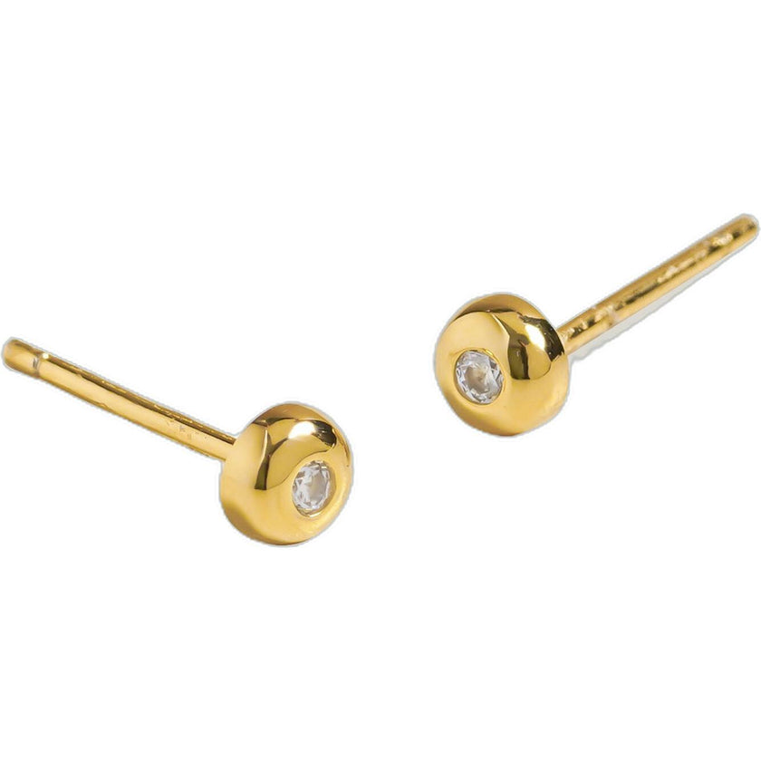 Twinkle Circle Studs - Standard