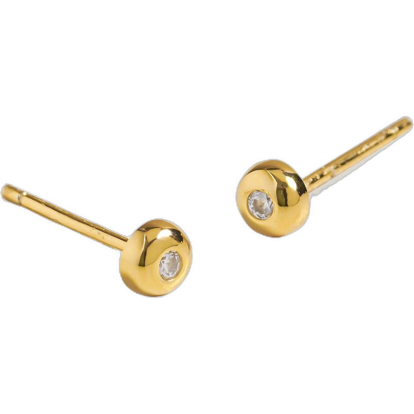 Twinkle Circle Studs - Standard