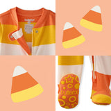 CRUZ Snug-fit Footed Baby Halloween Pajamas