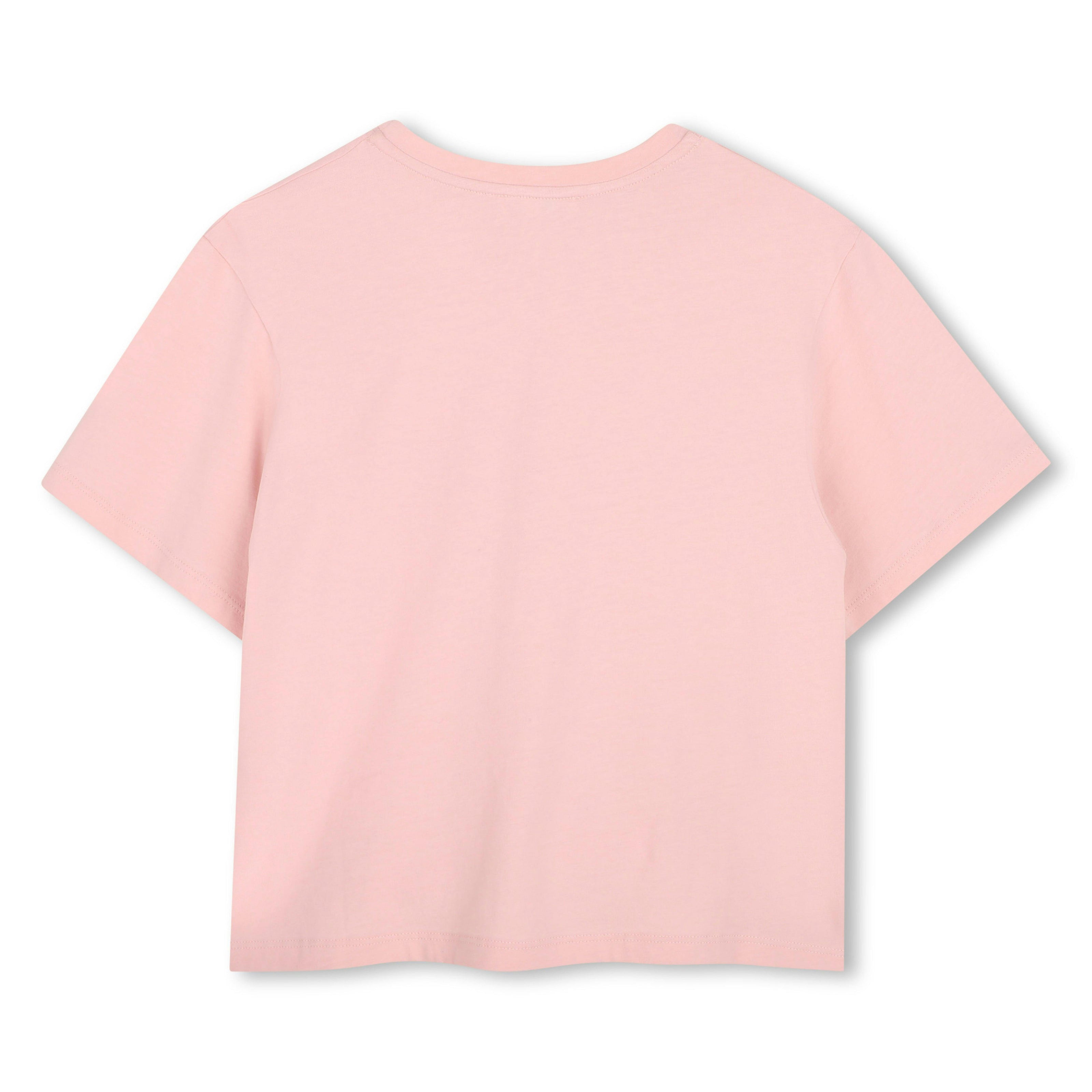 Pink Heart Logo Tee