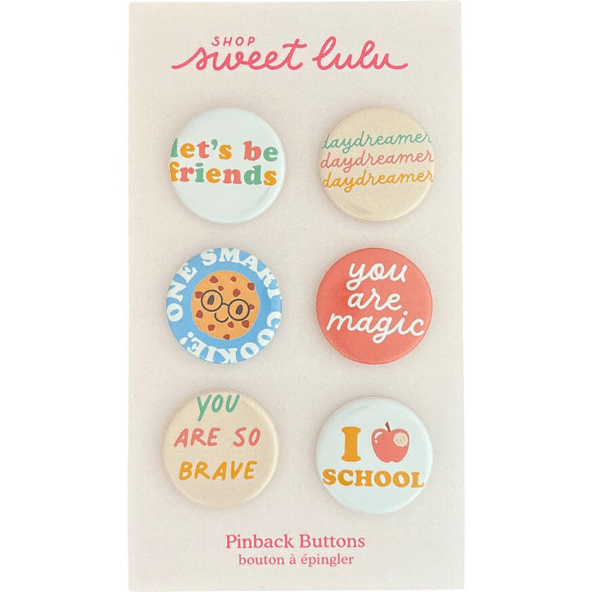Back to School Button Set