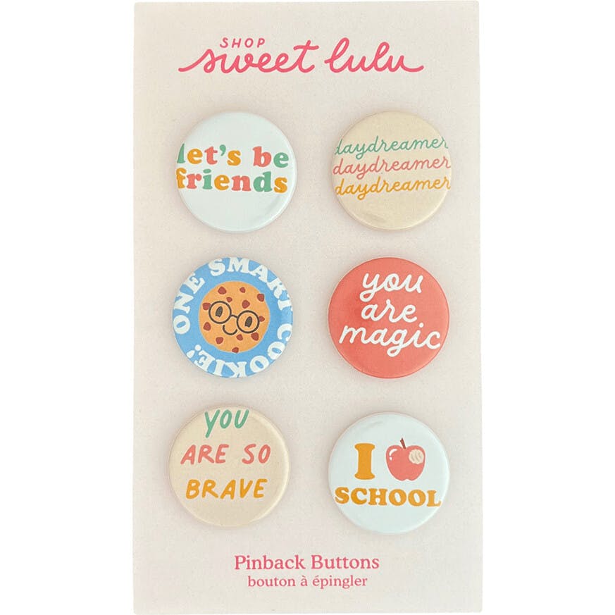 Back to School Button Set